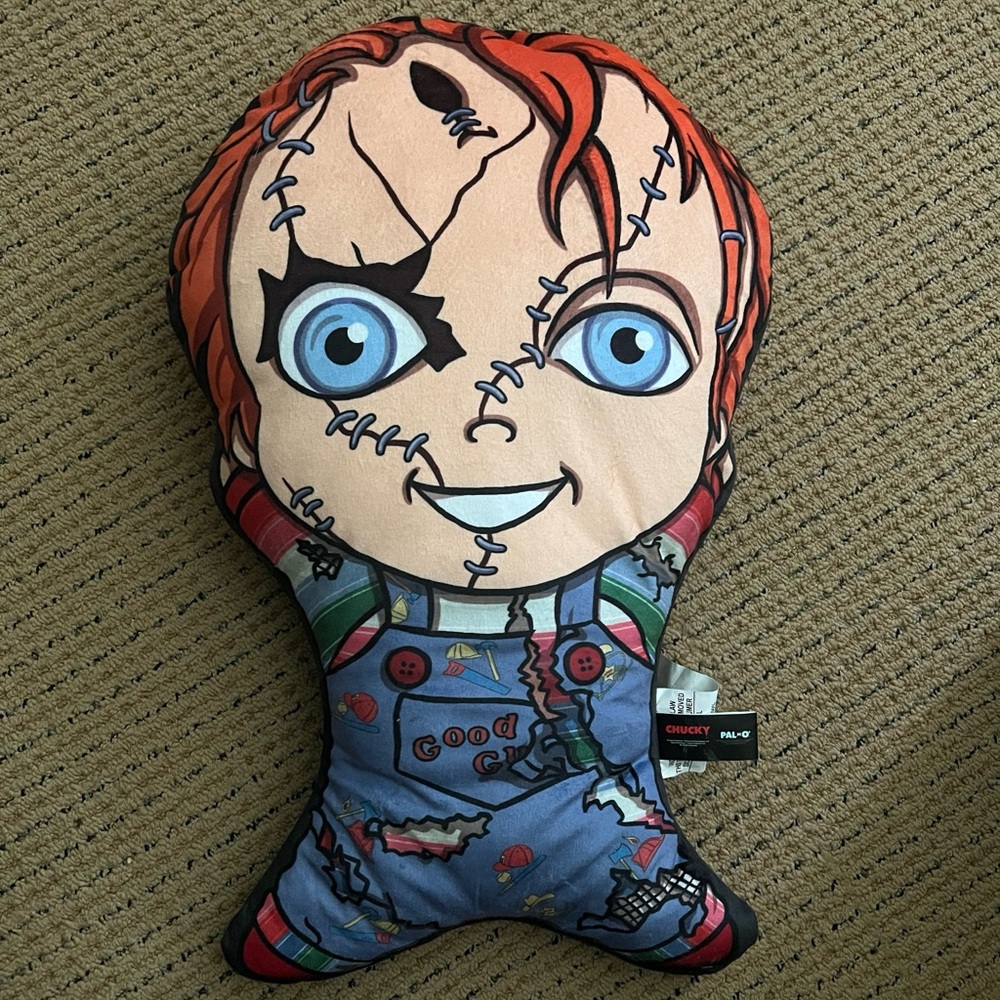 Chucky Doll Animated Decorative Pillow